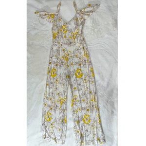 Flower jumpsuit
